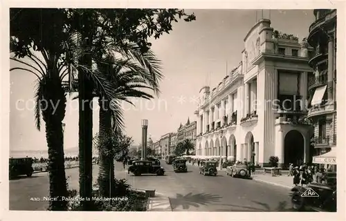 AK / Ansichtskarte Nice_Alpes_Maritimes Palais de la Mediterranee Cote d Azur Nice_Alpes_Maritimes