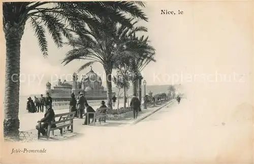 AK / Ansichtskarte Nice_Alpes_Maritimes La Jetee Promenade Cote d Azur Nice_Alpes_Maritimes