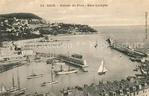 AK / Ansichtskarte Nice_Alpes_Maritimes Entree du Port Baie Lympia Cote d Azur Nice_Alpes_Maritimes