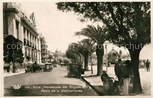 AK / Ansichtskarte Nice_Alpes_Maritimes Promenade des Anglais et Palais de la Mediterranee Cote d Azur Nice_Alpes_Maritimes