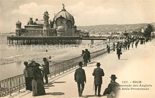 AK / Ansichtskarte Nice_Alpes_Maritimes Promenade des Anglais et Jetee Promenade Cote d Azur Nice_Alpes_Maritimes