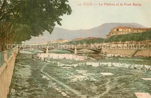 AK / Ansichtskarte Nice_Alpes_Maritimes Le Paillon et Pont Barla Cote d Azur Nice_Alpes_Maritimes