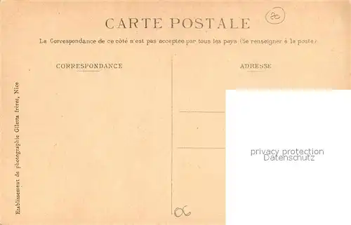 AK / Ansichtskarte Nice_Alpes_Maritimes Plate forme du Chateau Cote d Azur Nice_Alpes_Maritimes