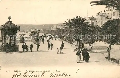 AK / Ansichtskarte Nice_Alpes_Maritimes Promenade des Anglais Cote d Azur Nice_Alpes_Maritimes