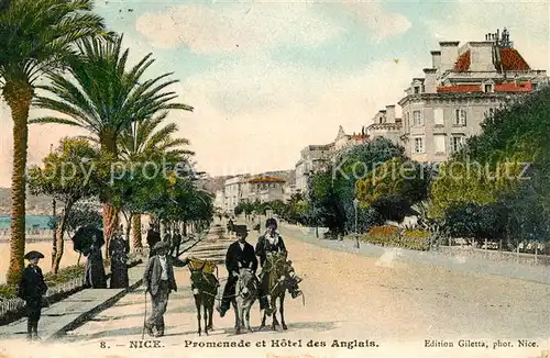 AK / Ansichtskarte Nice_Alpes_Maritimes Promenade Hotel des Anglais Cote d Azur Nice_Alpes_Maritimes