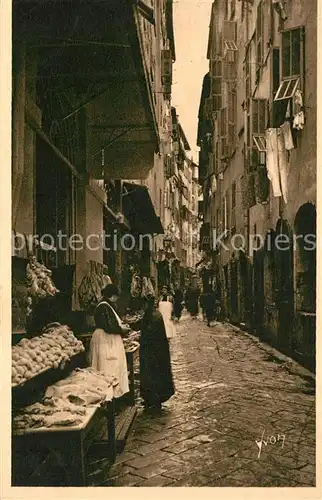 AK / Ansichtskarte Nice_Alpes_Maritimes La Rue des Buchers Cote d Azur Nice_Alpes_Maritimes