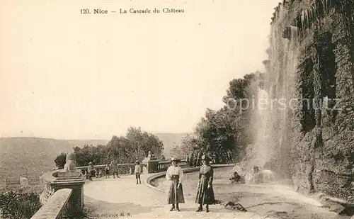 AK / Ansichtskarte Nice_Alpes_Maritimes La Cascade du Chateau Cote d Azur Nice_Alpes_Maritimes