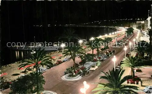 AK / Ansichtskarte Nice_Alpes_Maritimes Le Gallus Promenade des Anglais la nuit Nice_Alpes_Maritimes