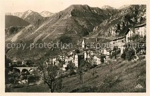 AK / Ansichtskarte Saint Martin Vesubie et Route de Venanson Alpes Saint Martin Vesubie