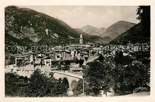 AK / Ansichtskarte Saint Martin Vesubie Vue generale Alpes Saint Martin Vesubie