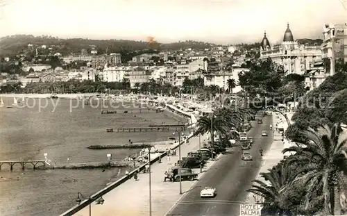 AK / Ansichtskarte Cannes_Alpes Maritimes La Croisette Cote d Azur Cannes Alpes Maritimes