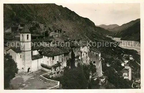 AK / Ansichtskarte Touet sur Var Vue generale Alpes Touet sur Var