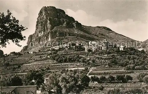 AK / Ansichtskarte Saint Jeannet_Grasse Vue generale et Mont Baou Saint Jeannet Grasse