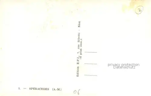 AK / Ansichtskarte Speracedes Vue d ensemble Speracedes