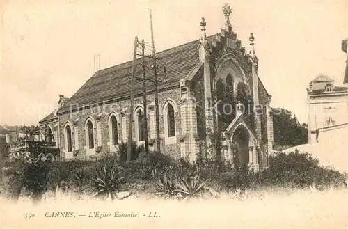 AK / Ansichtskarte Cannes_Alpes Maritimes Eglise Ecossaise Cannes Alpes Maritimes