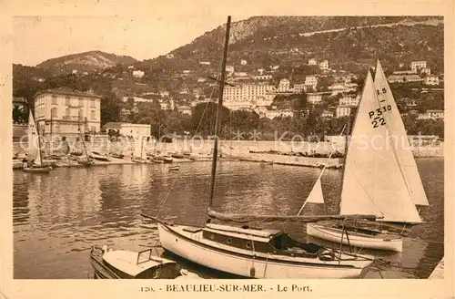 AK / Ansichtskarte Beaulieu sur Mer Le Port Cote d Azur Beaulieu sur Mer