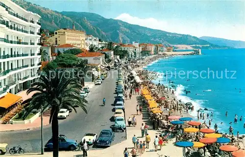 AK / Ansichtskarte Menton_Alpes_Maritimes Boulevard General Leclerc Menton_Alpes_Maritimes