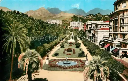 AK / Ansichtskarte Menton_Alpes_Maritimes Jardins Bioves face au casino Menton_Alpes_Maritimes