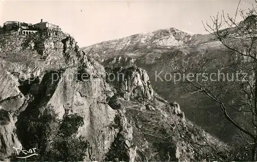 AK / Ansichtskarte Gourdon_Alpes Maritimes Panorama Chemin du Paradis Gourdon Alpes Maritimes