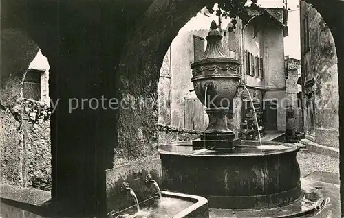 AK / Ansichtskarte Saint Paul de Vence La Fontaine Saint Paul de Vence