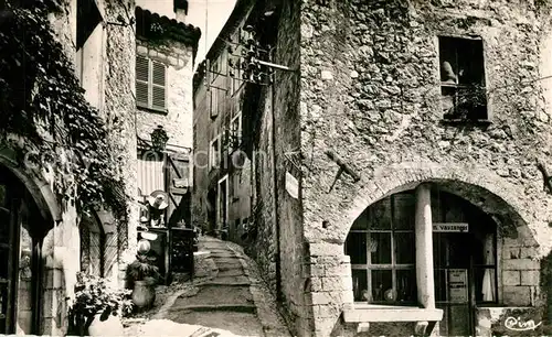 AK / Ansichtskarte Saint Paul de Vence Remparts Fontaine Montee Eglise Saint Paul de Vence