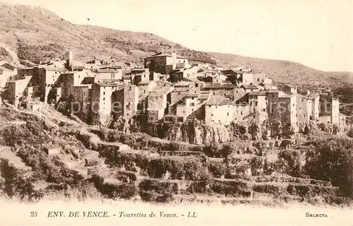 AK / Ansichtskarte Tourrettes_sur_Loup Vue generale Tourrettes_sur_Loup