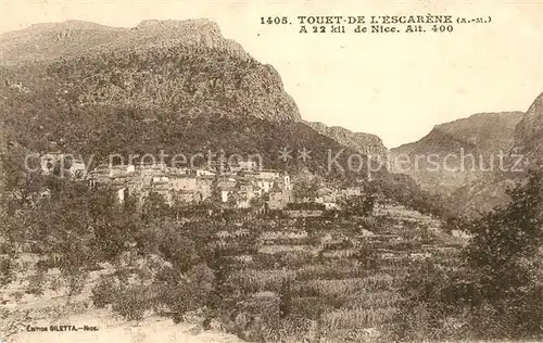 AK / Ansichtskarte Touet de l_Escarene Panorama Touet de l Escarene