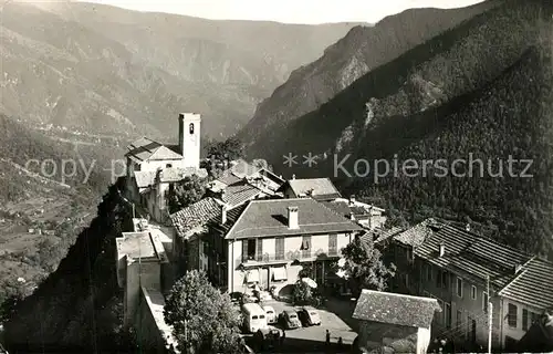 AK / Ansichtskarte Venanson Vue d ensemble du village dominant la Vallee Venanson