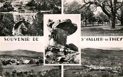 AK / Ansichtskarte Saint Vallier de Thiey Panorama Station estival Saint Vallier de Thiey