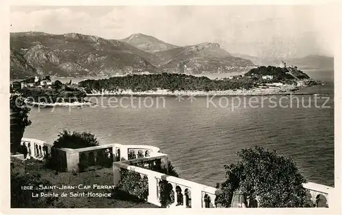 AK / Ansichtskarte Saint Jean Cap Ferrat La Pointe de Saint Hospice Cote d Azur Saint Jean Cap Ferrat