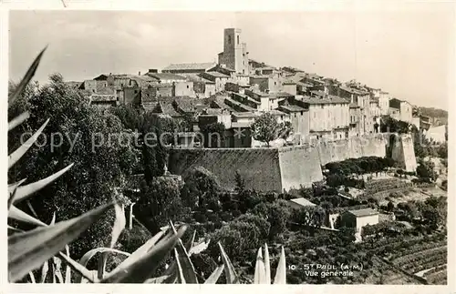 AK / Ansichtskarte Saint Paul de Vence Vue generale Saint Paul de Vence