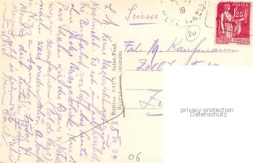 AK / Ansichtskarte Saint Paul de Vence Vue generale Saint Paul de Vence