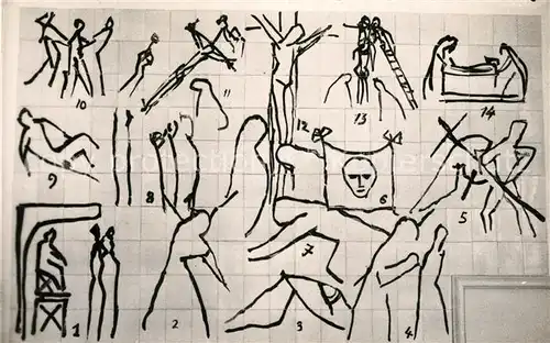 AK / Ansichtskarte Vence la Jolie Chapelle du Rosaire Grande Fresque Chemin de Croix Vence la Jolie