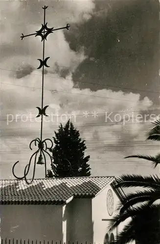 AK / Ansichtskarte Vence la Jolie Chapelle de Rosaire Soir d orage sur la Croix Vence la Jolie