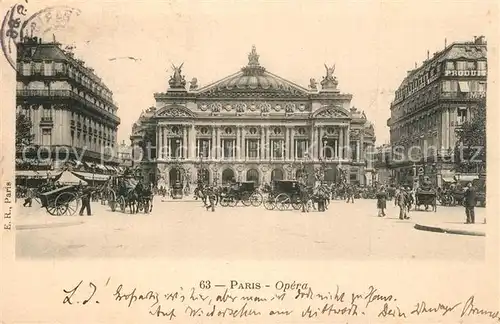 AK / Ansichtskarte Paris Opera Paris
