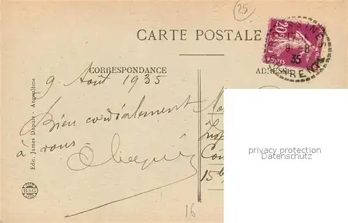 AK / Ansichtskarte Roussines_Charente Le Pont de Rouchaud sur la Tardoire Roussines Charente