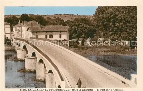AK / Ansichtskarte Mansle Pont sur la Charente Mansle