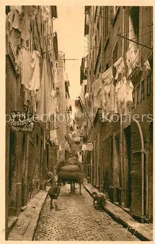 AK / Ansichtskarte Marseille_Bouches du Rhone Une rue du vieux quartier  Marseille