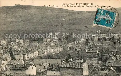 AK / Ansichtskarte Aurillac Vue du Centre prise du Quartier de Versailles Aurillac