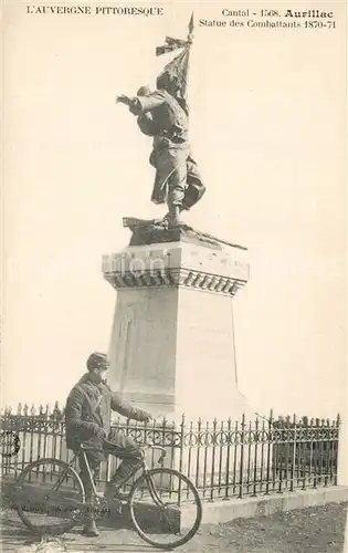 AK / Ansichtskarte Aurillac Statue des Combattants 1870 bis 71 Aurillac