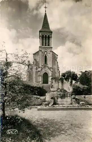AK / Ansichtskarte Chabanais Eglise St Sebastian Chabanais