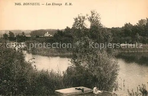 AK / Ansichtskarte Bonneuil_Charente Les Etangs Bonneuil Charente