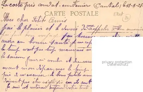 AK / Ansichtskarte Condat_en_Feniers Vue generale 