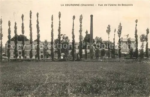 AK / Ansichtskarte La_Couronne_Charente Vue de lUsine de Beauvais La_Couronne_Charente