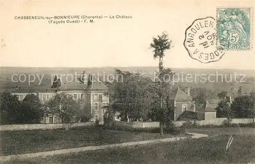 AK / Ansichtskarte Chasseneuil sur Bonnieure Le Chateau Chasseneuil sur Bonnieure