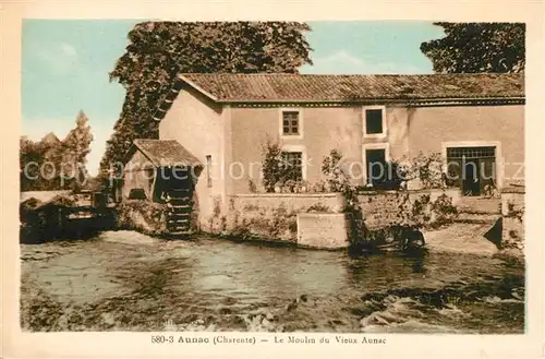 AK / Ansichtskarte Aunac Le Moulin du Vieux Aunac Aunac