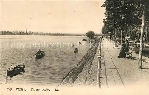 AK / Ansichtskarte Vichy_Allier Vue sur l Allier Vichy Allier