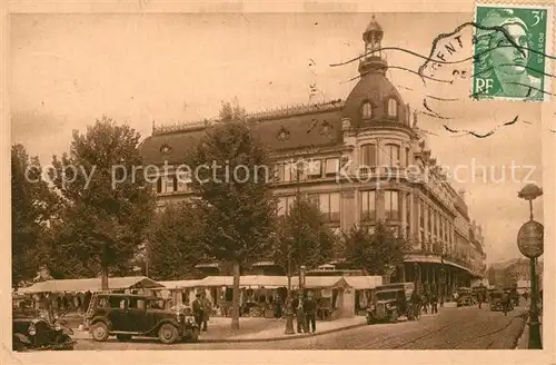 AK / Ansichtskarte Troyes_Aube Marche et Rue de la Republique Troyes Aube