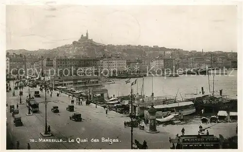 AK / Ansichtskarte Marseille_Bouches du Rhone Le Quai des Belges Marseille