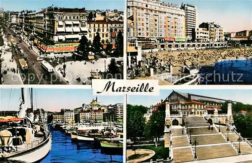 AK / Ansichtskarte Marseille_Bouches du Rhone Vue partielle Marseille